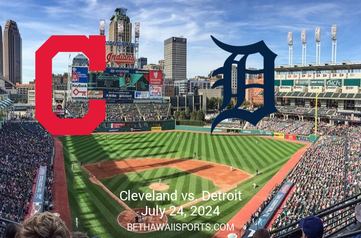 Detroit Tigers Take On Cleveland Guardians: Game Preview for July 24, 2024 at 6:40 PM